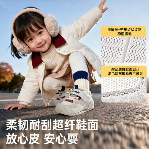 A基诺浦步前鞋冬款保暖学步鞋男女童鞋GB2492⭐️ 商品图3