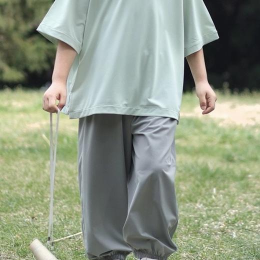 【奢姿好物推荐】冰皮云朵 原纱凉感【喜林贝尔 儿童凉感防晒裤】买一送一！弹力、凉感升级 舒适透气不黏腻 A类婴幼儿级别面料 夏季儿童防晒防蚊冰丝裤 易穿脱 #M663 商品图3