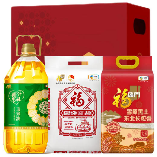 中粮福惠民生-安康-大礼包10kg+5L 商品图0