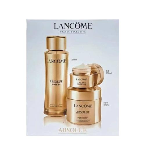 【保税仓】兰蔻菁纯三件套新版（菁纯水150ml+轻盈乳霜60ml+眼霜20ml） 商品图0