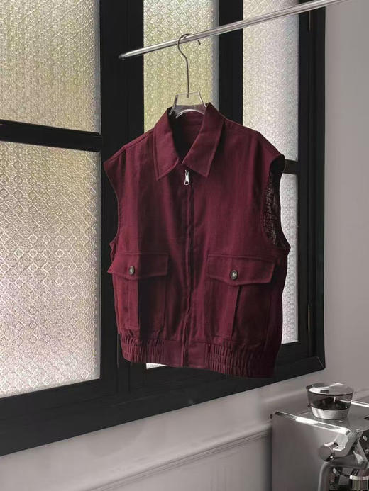 亚麻背心马甲 商品图9