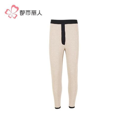 都市丽人打底裤男士保暖裤雅赛尔多层打底裤厚九分裤男裤FLH4D2 商品图8