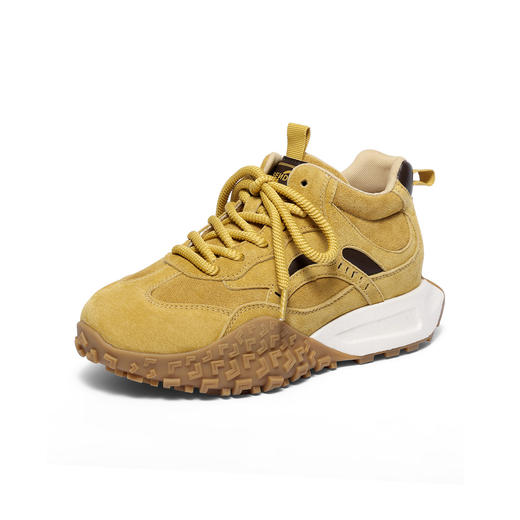 【云粉节】BF楼 森达高帮鞋2025冬季新款潮酷厚底户外休闲阿甘鞋XSV01吊牌价899活动价399 商品图1