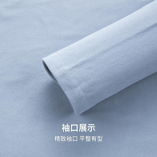 【亨利领&假两件】2025秋季亲肤透气弹力舒适百搭长袖卫衣T恤 商品图8