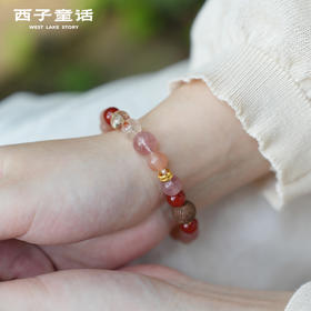 【灵隐景区直发】国潮五行能量手串合香珠男女士天然檀香沉香饰品