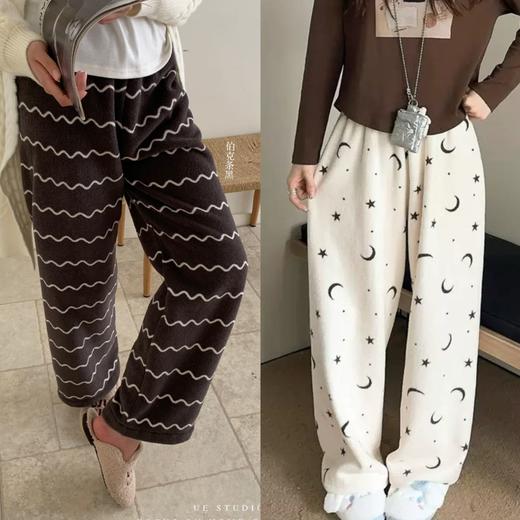 【YW】无忧购59元2件ins风雪粒绒晚安裤家居裤（截单后3-5天发货) 商品图4