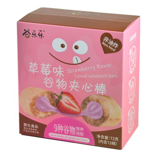 劲家庄谷物夹心棒（椰子味、草莓味）组合装 商品图4