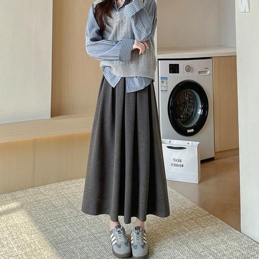 梦惠妮法式赫本毛呢裙｜仙女标配，显高显瘦 商品图1