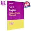 【中商原版】柯林斯英语针对性练习册一年级 第2版 Collins KS1 Practice Year 1 English Targeted Practice Workbook 2nd ed 商品缩略图0