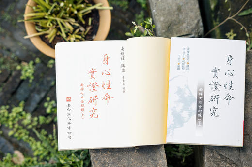 老古正版《身心性命实证研究一一南禅七日全纪录（上、下）》（繁体版）预售中 商品图3