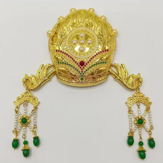 【唐宋元凤冠·金属冰箱贴礼盒】永乐宫西王母龙凤花钗冠李倕凤冠宋代团冠回鹘桃心冠冰箱贴 商品图2