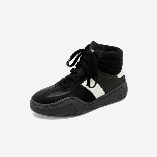 Westory2025年冬季热点拳击鞋休闲厚底德训鞋高帮运动鞋W25DS85631 商品图10