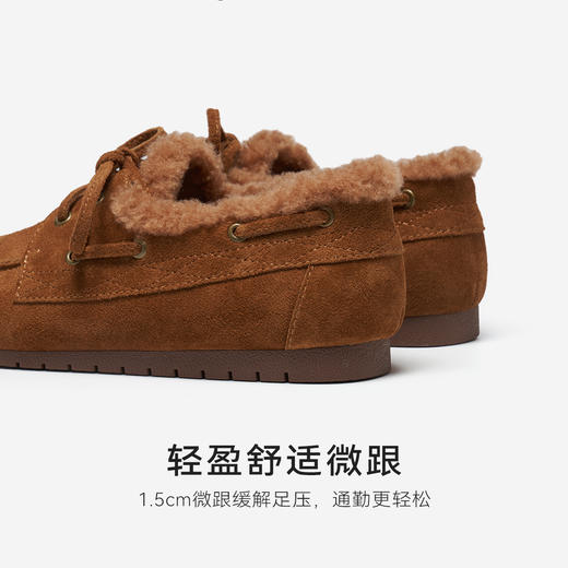 【泰迪系列】星期六休闲复古毛绒豆豆鞋SSD4112537 商品图8