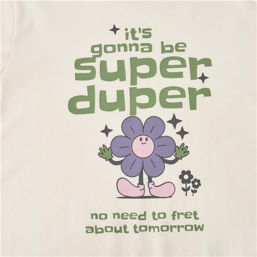 佐丹奴25年新款童装纯棉印花T恤03395613 商品图6