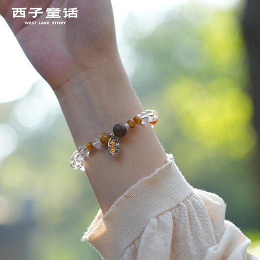 【预售3-5天】【灵隐景区直发】「纯净能量场」白水晶香珠手串天然清香舒缓身心小众高级感腕饰 商品图1