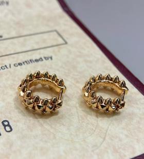 卡地亚 Clash de系列柳丁耳环 迷你款（XK*MM）