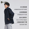 水孩儿童装儿童风衣秋冬新款女童三防薄外套男童简约连帽上衣 商品缩略图4