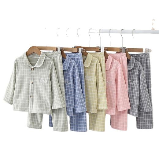 【69元起2套】秋冬季儿童280g加厚双面磨绒翻领开衫套装 亲肤柔软克外穿家居服 商品图4