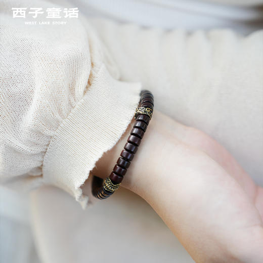 【预售3-5天】【灵隐景区直发】小叶紫檀顺心顺意手串 商品图2