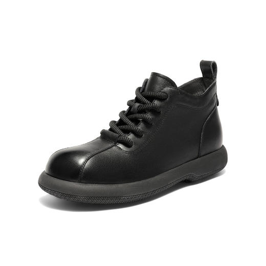 【云粉节】BF楼 森达马丁靴2025冬季新款增高流行休闲短靴XSG01吊牌价999活动价499 商品图2