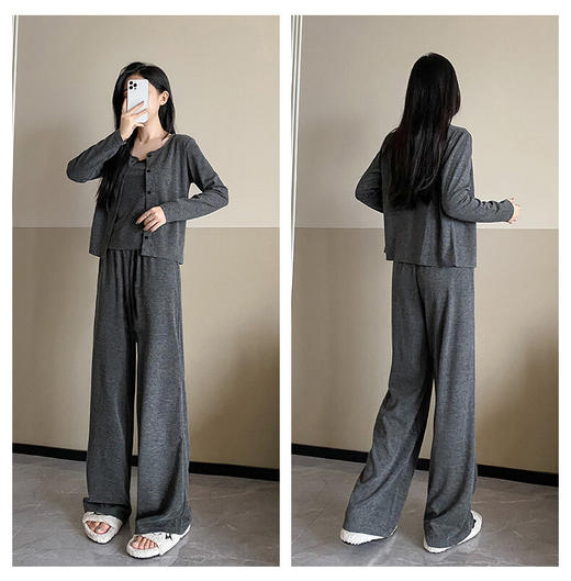 【79元清仓】糯米吊带+裙/裤三件套 | 「随便一穿就很显贵」的慵懒感 商品图2