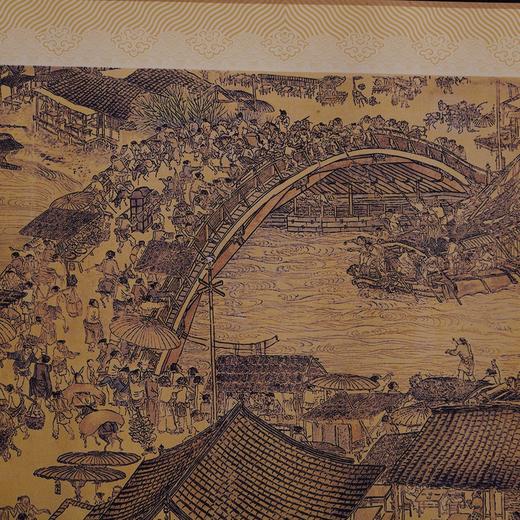 《清明上河图》丝绸钞券珍藏版1:1原迹还原9米超长卷  故宫百年献礼 商品图9