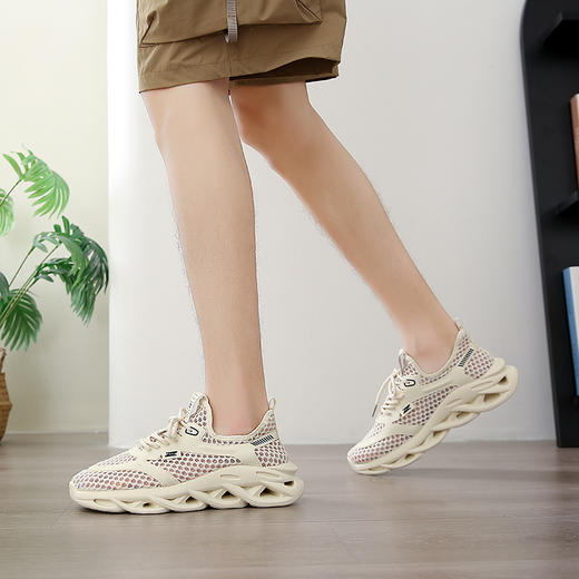 【全新升级 加倍凉爽 隐形增高5cm】梦惠妮 镂空透气空调鞋2.0 商品图6