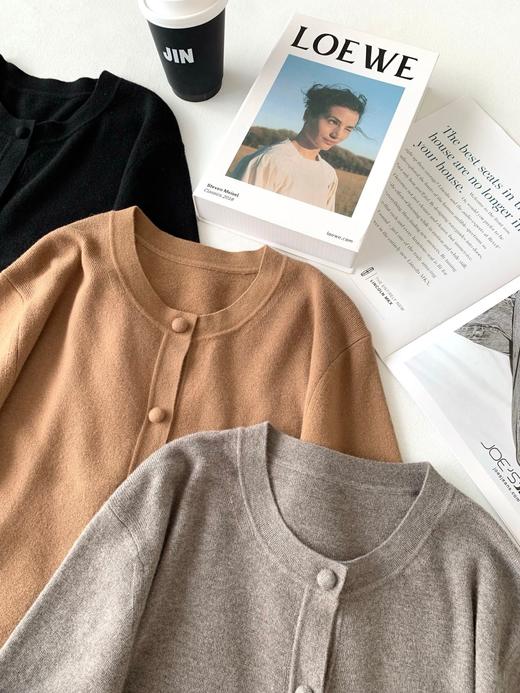 YS1789-单排扣羊毛针织卡开衫【Hera&Song】 商品图4