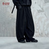 BJHG不计后果仿羊毛弯刀休闲裤子男款秋季2025新款直筒宽松运动裤 商品缩略图3