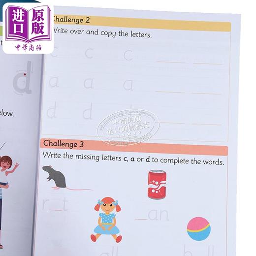 【中商原版】Collins Year 1 Handwriting Targeted Practice Workbook 柯林斯书写针对性练习册 一年级 英文原版 小学英语 商品图3