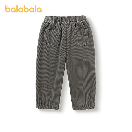 【minkmui联名商场同款】巴拉巴拉男童长裤纯棉锥形裤秋冬2025新 商品图2