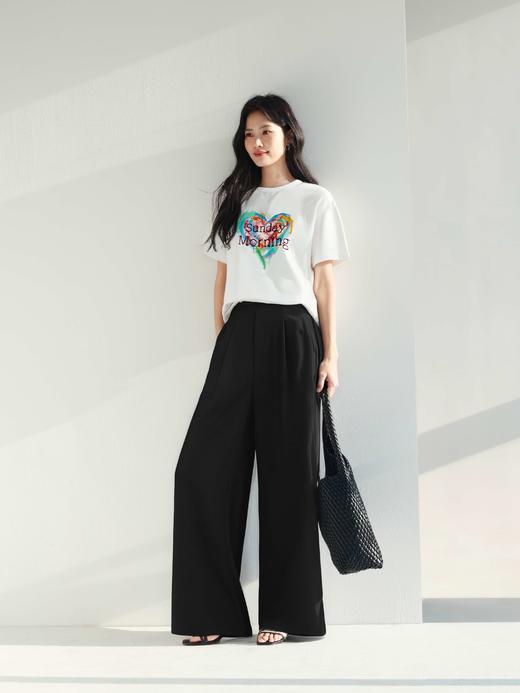 【经典款】【商场同款】伊芙丽夏梭织裤1F4850751 商品图3