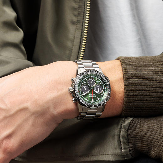 西铁城/CITIZEN光动能PROMASTER系列多功能休闲男表CA4664-60W 商品图2