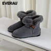 EVERAU羊皮毛一体雪地靴2025冬季新款羊毛保暖短筒女靴子UEA3022 商品缩略图3