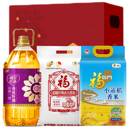 中粮福惠民生-福寿-大礼包10kg+5L 商品图0