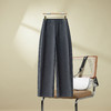 百媚生 羊毛醋酸高级感垂感西装阔腿裤953 商品缩略图1