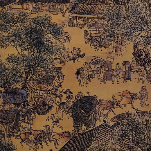 《清明上河图》丝绸钞券珍藏版1:1原迹还原9米超长卷  故宫百年献礼 商品图11