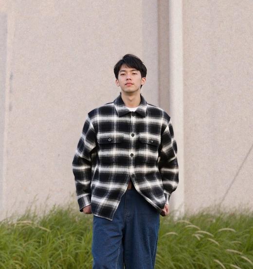 佐丹奴男装25年商场同款纯棉厚衬衫01045603 商品图0