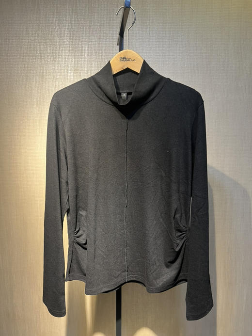 水淼2025冬新款高领宽松密包搞高弹休闲小衫1868 商品图3