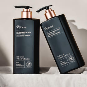 热卖！五黑植萃 滋养头皮 欧橘Orginese 何首乌人参净澈头皮毛囊洗发水 500ml/瓶