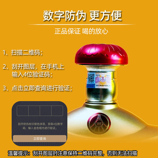 五粮液 52度 富贵吉祥 金元宝 浓香型白酒 （单瓶装） 商品图3