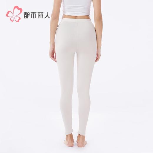都市丽人打底裤女士保暖裤新芯复合绒多层打底裤厚九分女裤LLH4E9 商品图3