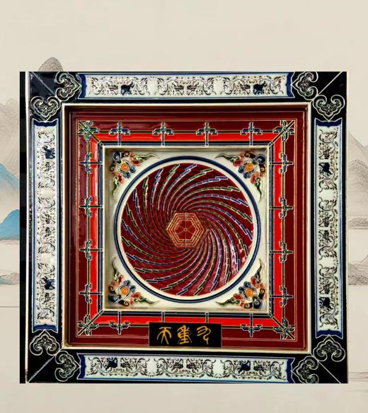 【唐宋元明清藻井金属冰箱贴·三层立体可拆分】中国七大藻井永乐宫晋祠六和塔瘦西湖滕王阁 商品图6