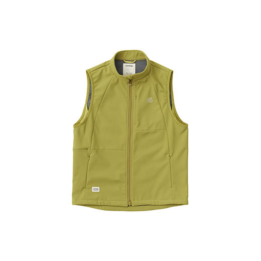 吃茶去chichaqu25秋冬户外三防防风防泼水带绒软壳马甲骑行运动 商品图4