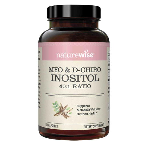 肌醇｜手性肌醇 120粒 调理激素 内分泌 胰岛素抵抗 Naturewise牌肌醇胶囊120粒 WH 商品图0