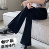 滑！垂！软！弹！【空气层面膜喇叭裤】高腰收腹 自选厚度  显高显瘦 垂感喇叭裤 细滑舒适 #M663 商品缩略图3