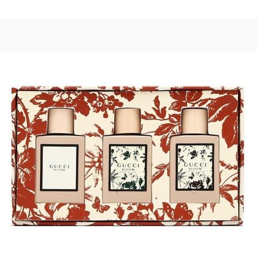 【清仓特价 清完无】古驰花悦Q版香水三件套5ml*3  无喷头 香港直邮 （有效期2026-2-27） 商品图1