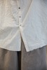 ALBUM DI FAMIGLIA 米白棉质皱褶长袖衬衫(SHORT COLLAR SHIRT LWR) 商品缩略图3
