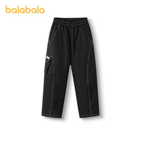 【商场同款】巴拉巴拉童装儿童羽绒裤女童2025冬装新款保暖长裤防护