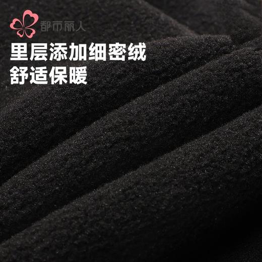 都市丽人打底裤女士保暖裤棉粘女士打底裤一体裤厚踩脚女裤LGH4B1 商品图5